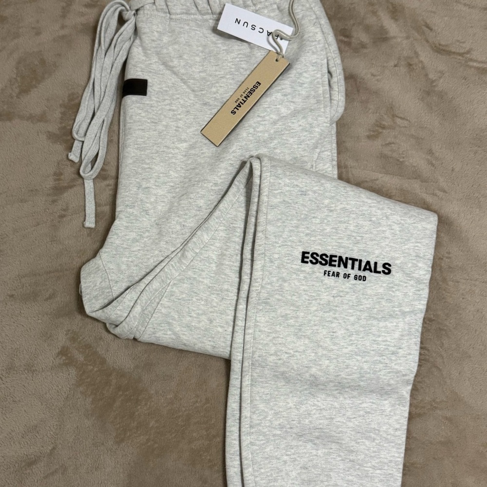 Essentials Light Oatmeal Jogger/Sweatpant